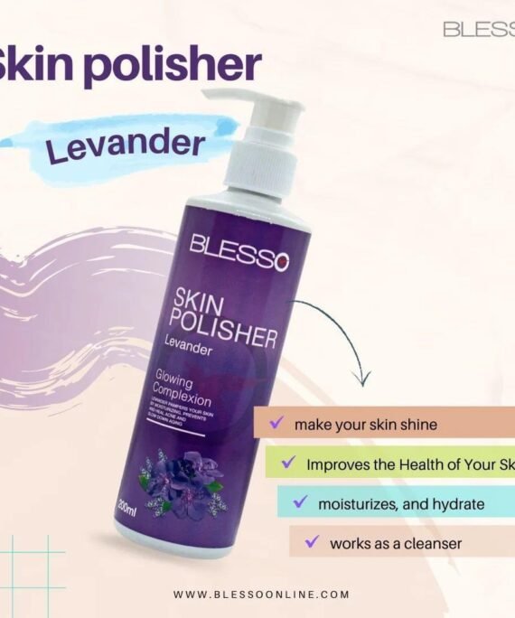 Blesso Skin Polisher Lavender: Smooth, Radiant Skin Naturally